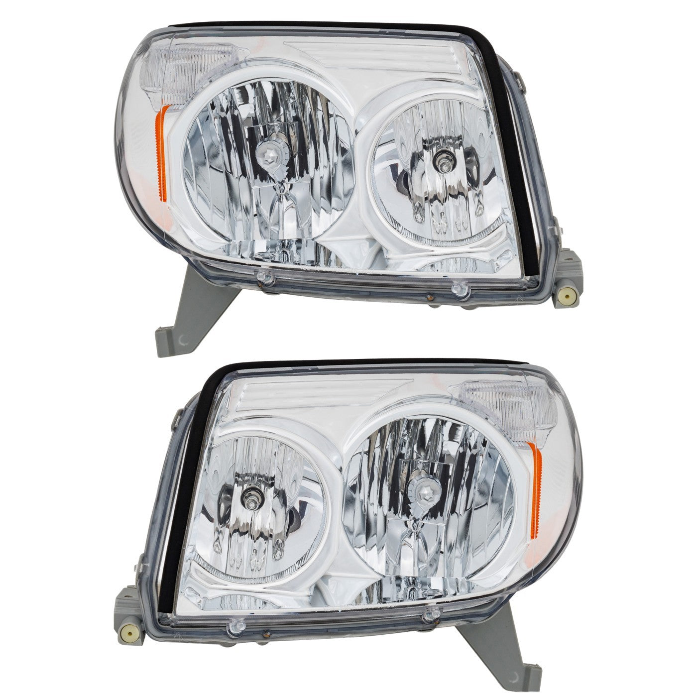 Headlight Assembly Set For 2003 2004 2005 Toyota 4Runner Left Right Side Halogen