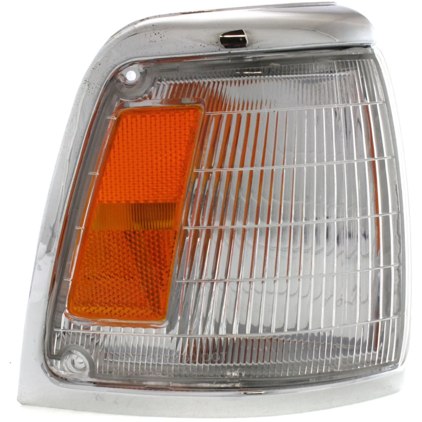 Corner Light Set For 1992-1995 Toyota Pickup 2WD With Bulb With Chrome Trim Pair