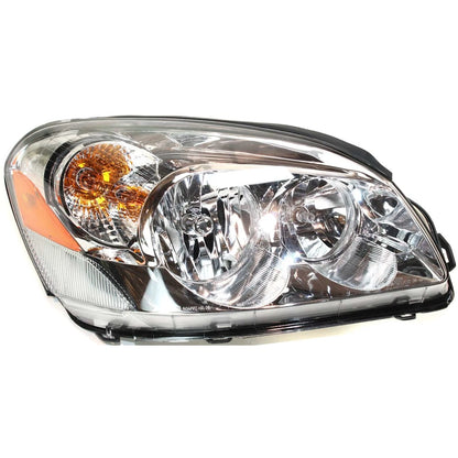 Driver and Passenger Side Headlight For Buick Lucerne 2006-2008 Halogen w/ Bulbs