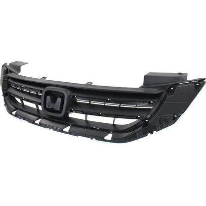Bumper Cover Grille Assembly Kit For 2013-15 Honda Accord Sedan EX/EX-L/LX/Sport