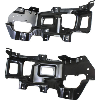 Set of 2 Bumper Bracket For GMC Sierra 1500 2014-2015 Front Left & Right