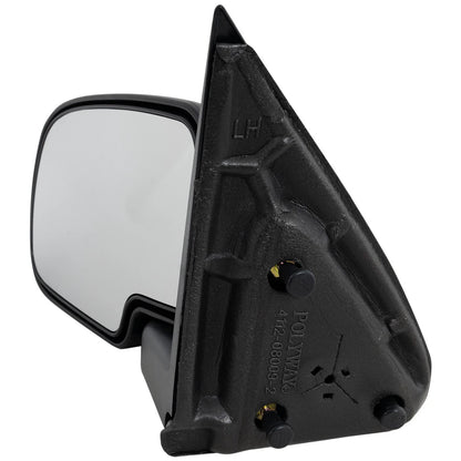 Mirror For 99-06 GMC Sierra 1500 Chevrolet Silverado 1500 LH Manual Glass Adjust