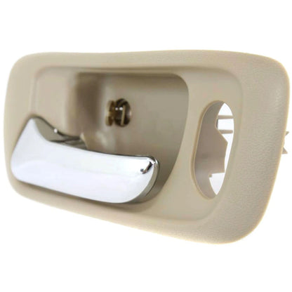 Door Handle Set For 1998-2002 Honda Accord Front Inner Beige Housing 2Pc