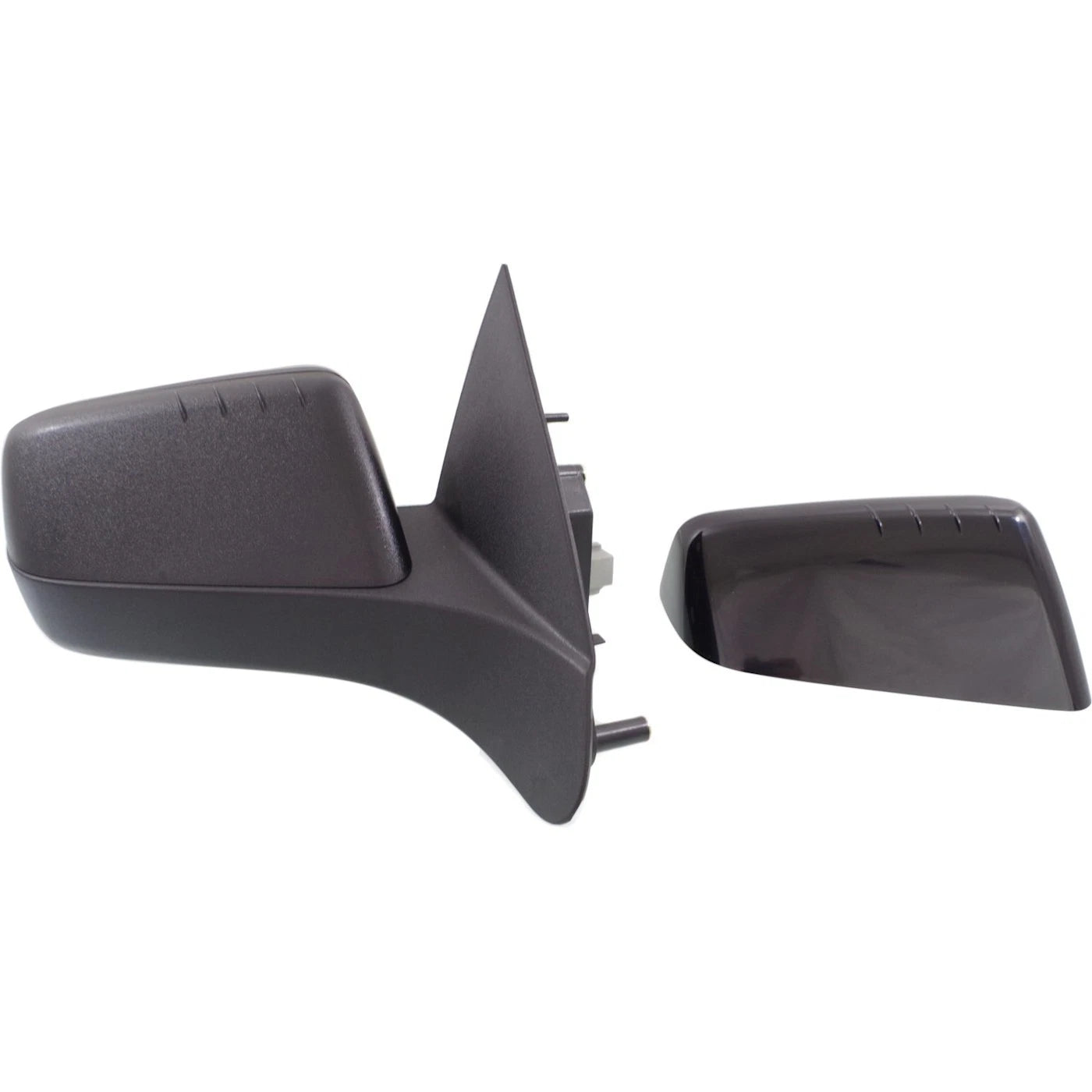 Power Mirror For 2008-2011 Ford Focus Right With 2 Caps Paintable Black Heated