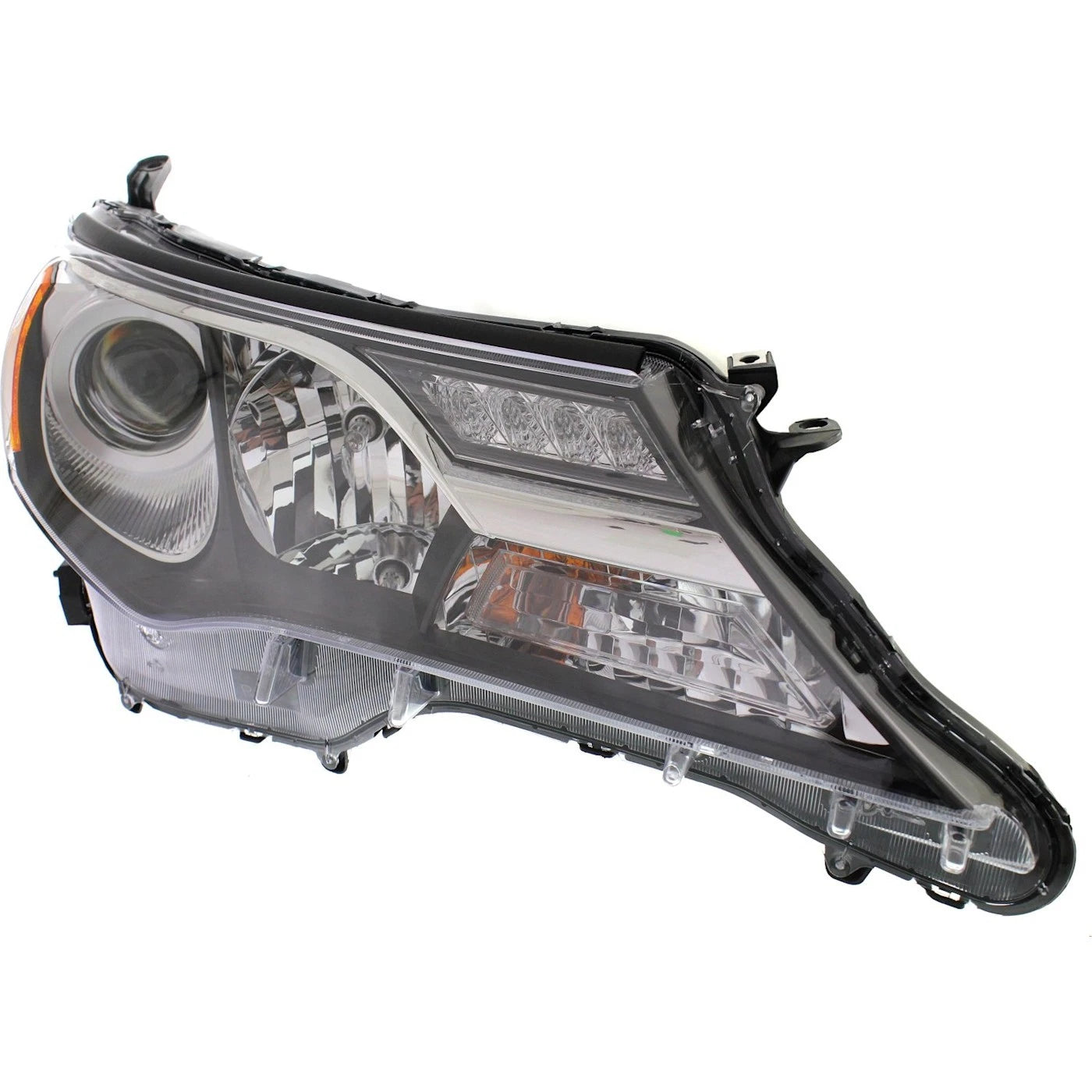 Headlight Set For 2013 2014 2015 Toyota RAV4 Left and Right With Bulb 2Pc