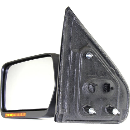 Power Mirror For 2009-2010 Ford F-150 Driver Side Heated Textured Signal Light