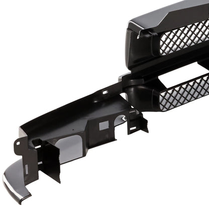 Grille Assembly For 1998-05 Chevrolet Blazer 1998-04 S10 Black Shell and Insert