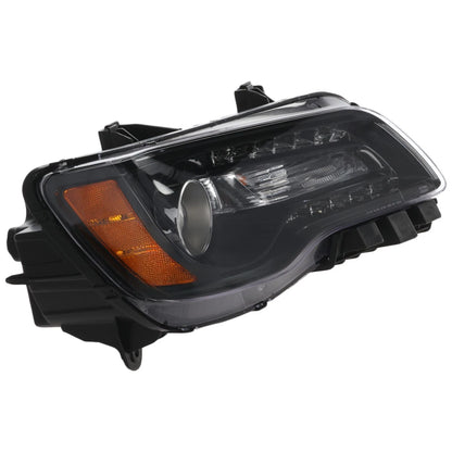 Headlight For 2012 2013 2014 Chrysler 300 Right Black Bezel With Bulb