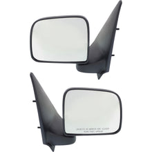 Manual Mirror Set Of 2 For 93-05 Ford Ranger 98-01 Mazda B2500 Manual Folding