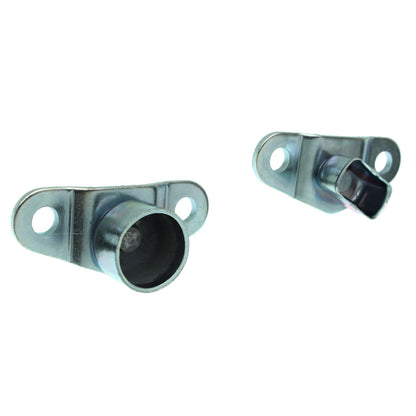 Tailgate Hinge For 88-99 GMC K1500 Set of 4 Driver and Passenger Side