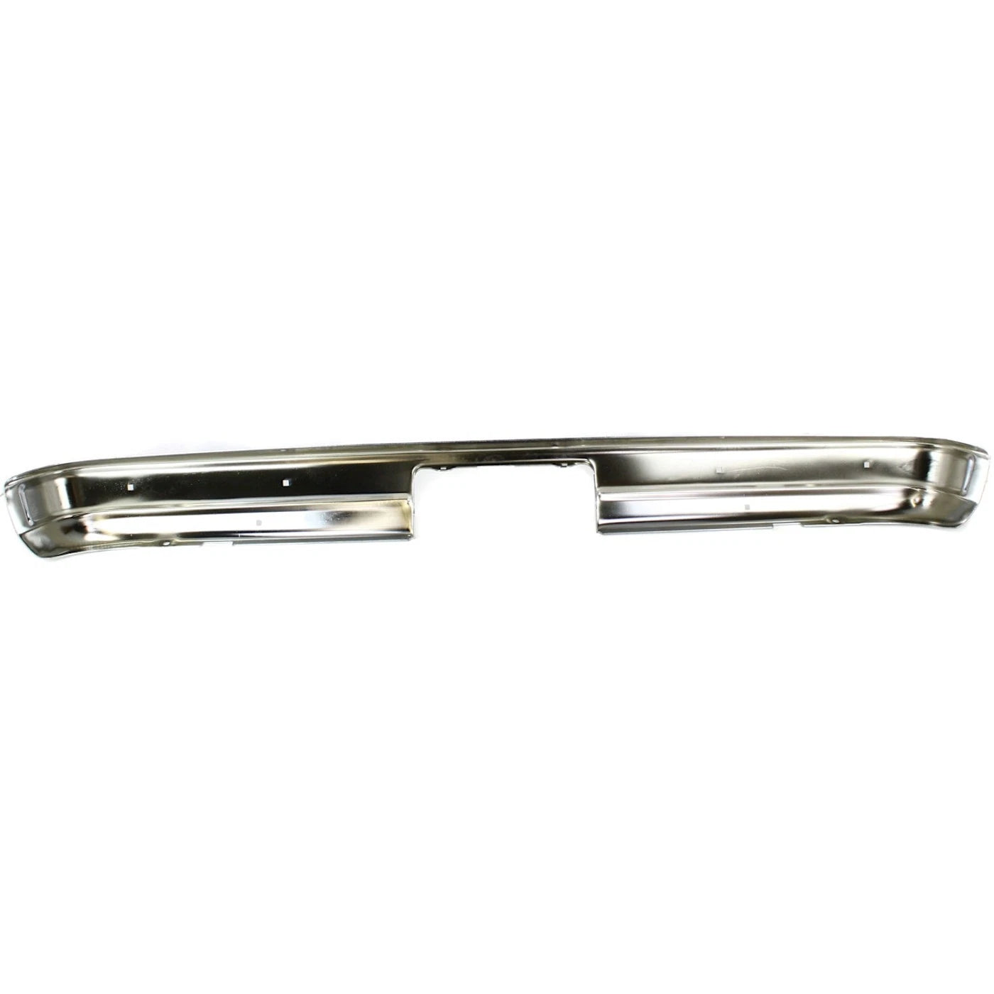 Step Bumper For Chevrolet G20 1978-1995 Rear Early Design Bright