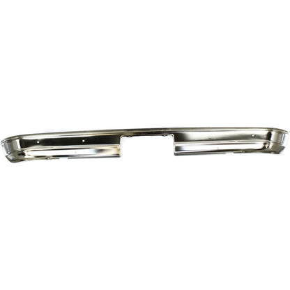 Step Bumper For Chevrolet G20 1978-1995 Rear Early Design Bright