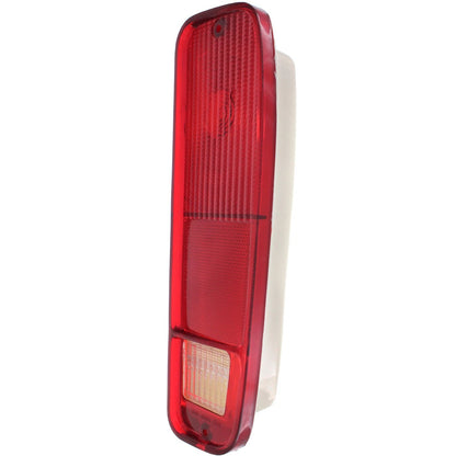 Set of 2 Tail Light For 75-79 Ford F-150 Custom LH & RH Clear & Red Lens