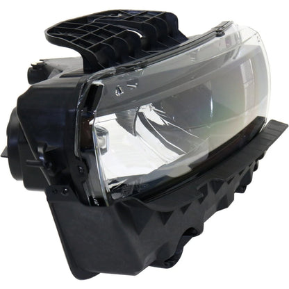 Headlight Set For 2014-2015 Chevrolet Camaro Left and Right With Bulb 2Pc