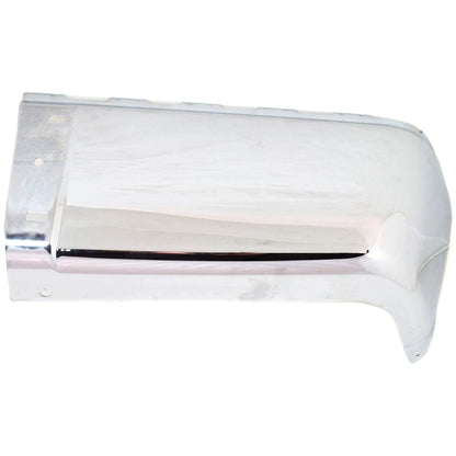 Rear Bumper End Caps Set For 2007-2013 Silverado Sierra Rear Chrome