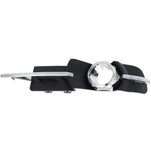 Fog Light Trim Set For 2008-2012 Chevy Malibu Left & Right Black and Chrome 2Pc