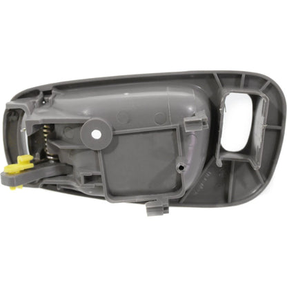 Inside Door Handle Light Gray Front Pair Set for Toyota Corolla Chevy Prizm NEW