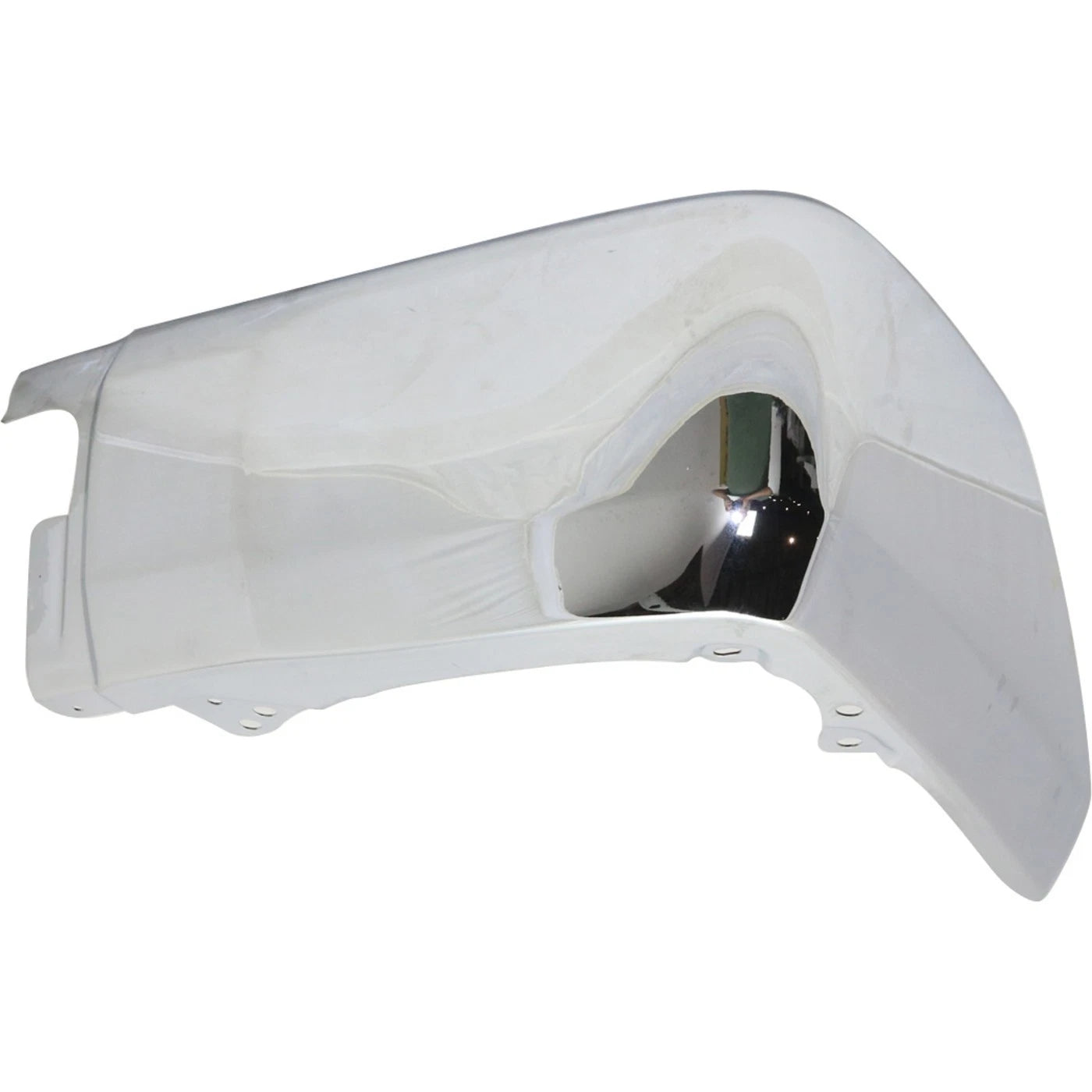 Bumper End Cap For 2014-2021 Toyota Tundra Rear RH Extension Chrome Steel Type