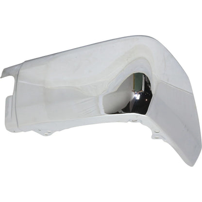 Bumper End Cap For 2014-2021 Toyota Tundra Rear RH Extension Chrome Steel Type