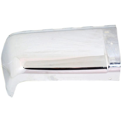 Rear Bumper End Caps Set For 2007-2013 Silverado Sierra Rear Chrome