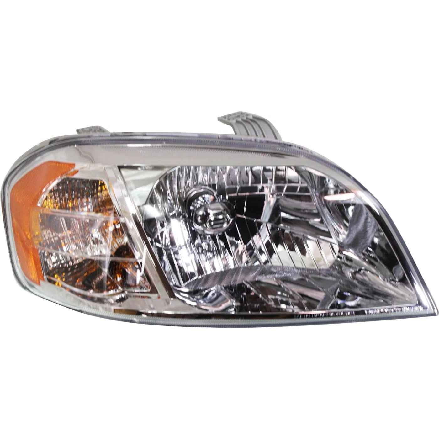 Headlights Headlamps Left and Right Pair Set For Chevy Aveo Brand Sedan