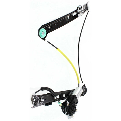 Power Window Regulator Set For 2001-2005 BMW 325i 330xi 320i Front with Motor