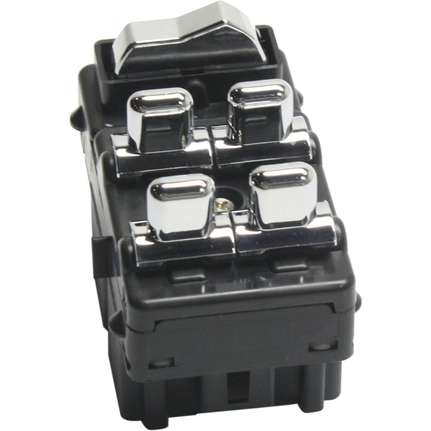 Window Switch For 1998-2002 Lincoln Town Car Front Driver Side 5-Button Chrome