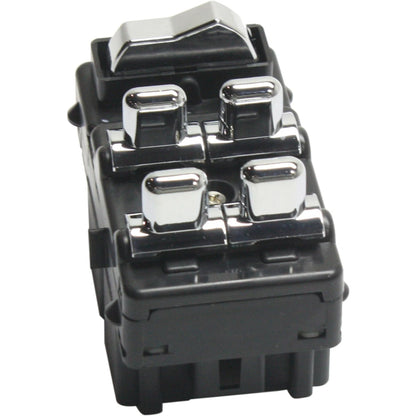 Window Switch For 1998-2002 Lincoln Town Car Front Driver Side 5-Button Chrome