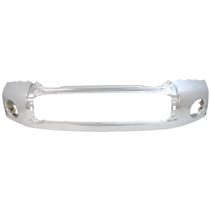 1-Piece Front Bumper For Toyota Tundra 2007-2013 Bright w/ Parking Assist