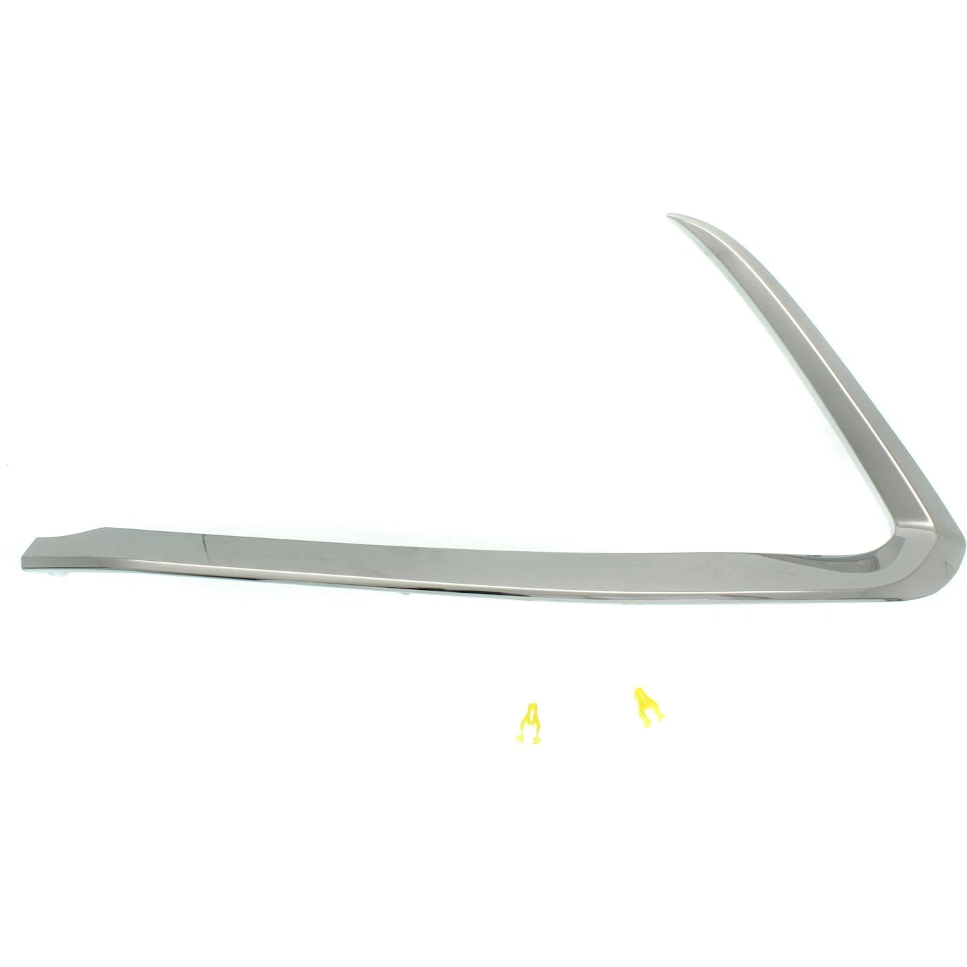 Bumper Trim Set For 2016-2022 Mazda CX-9 Front Driver and Passenger Side Chrome