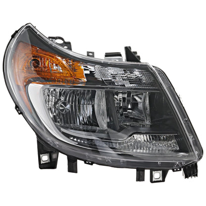 Headlight Assembly Set For 14-22 RAM ProMaster 1500 2500 3500 Halogen With DRL