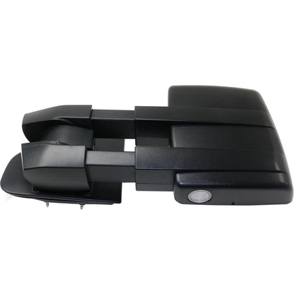 Tow Mirror For 2007 2014 Ford F-150 Driver Side Power Heated Signal Puddle Light