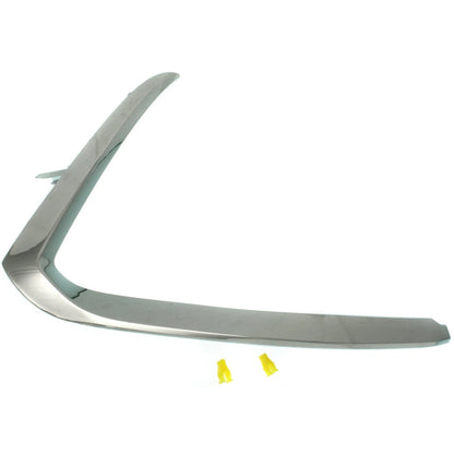 Bumper Trim Set For 2016-2022 Mazda CX-9 Front Driver and Passenger Side Chrome
