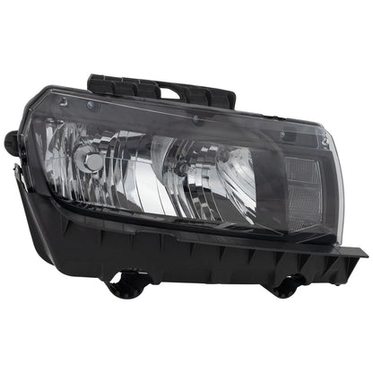 Headlight Set For 2014-2015 Chevrolet Camaro Left and Right With Bulb 2Pc