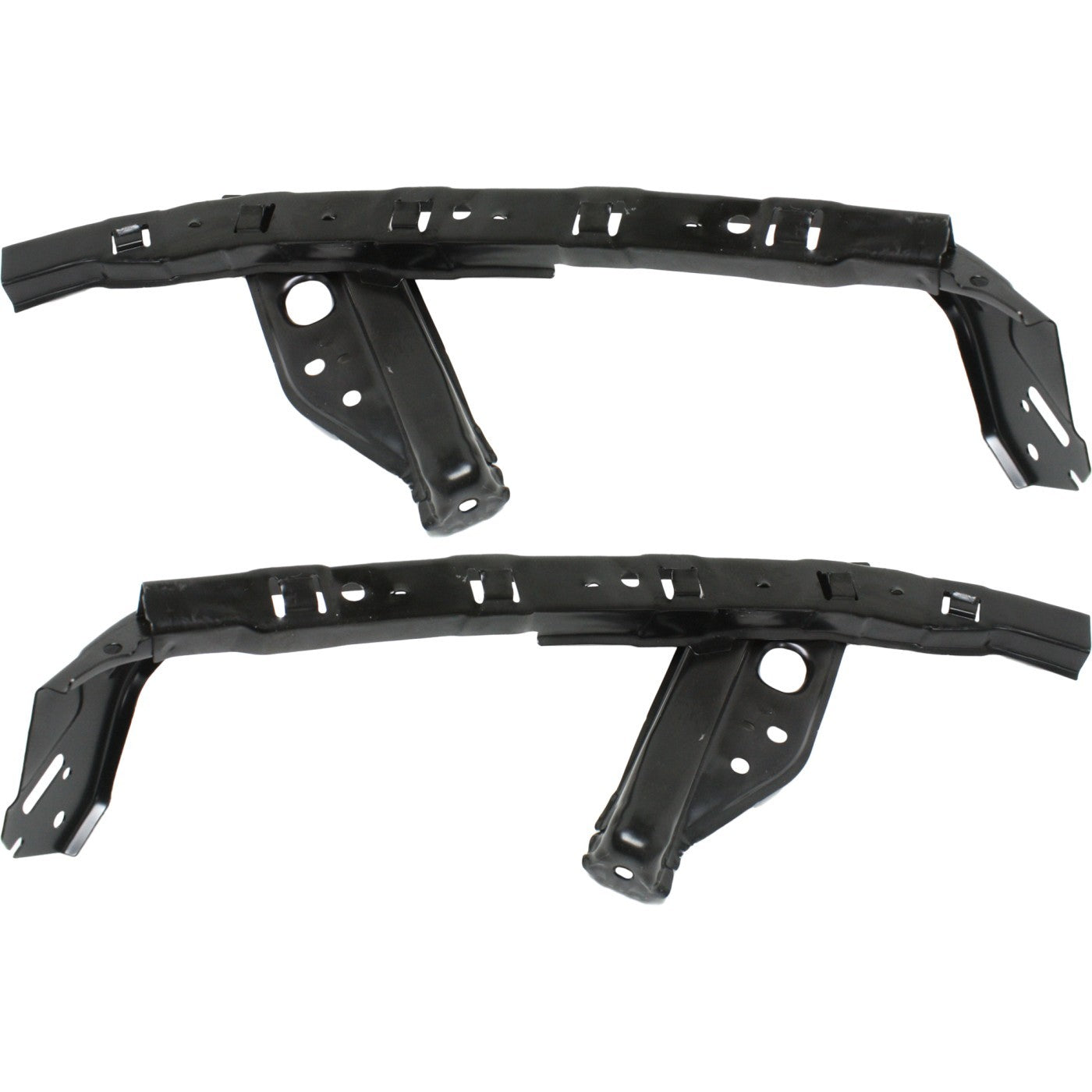 Set of 2 Bumper Bracket For Honda Civic 2012-2015 Front Left & Right Upper Coupe