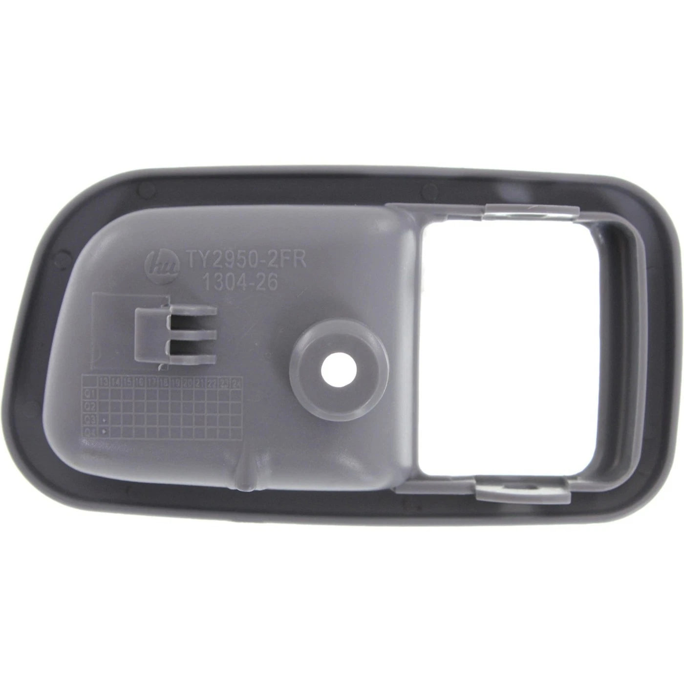 Door Handle Trim Set For 2000-2006 Toyota Tundra Front Blue Moon Mist 2Pc