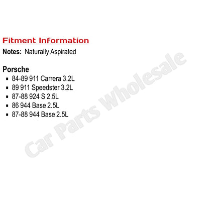 Fuel Injector For 1984-1989 Porsche 911 3.2L and 1987-1988 924 944 2.5L Engine
