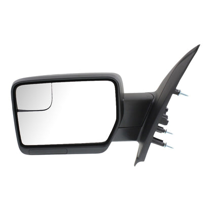Power Mirror For 2011-2014 Ford F-150 with Reflector Driver Side Paintable