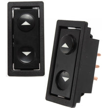 Power Window Switch Button Pair Set for 88-89 Chevy GMC C/K Pickup Truck