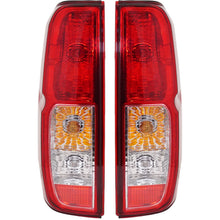 Tail Light Set For 05-14 Nissan Frontier 09-12 Equator Left and Right With Bulb
