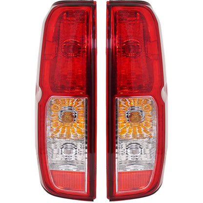Tail Light Set For 05-14 Nissan Frontier 09-12 Equator Left and Right With Bulb