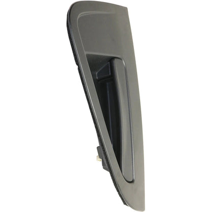 Exterior Door Handle For 2013-2015 Chevrolet Spark Set of 2 Rear Black Plastic