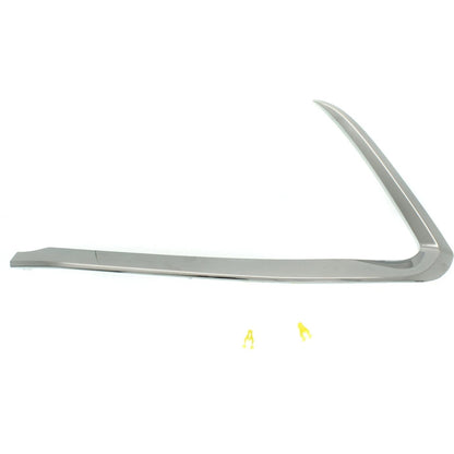 Bumper Trim Set For 2016-2022 Mazda CX-9 Front Driver and Passenger Side Chrome