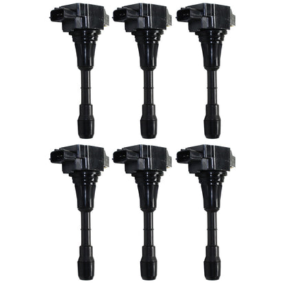 Ignition Coil Set of 6 For 2009-2021 Nissan Maxima 2007-2018 Altima 3.5L Sedan