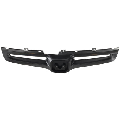 Grille For 2003-2005 Honda Accord Sedan Black Plastic