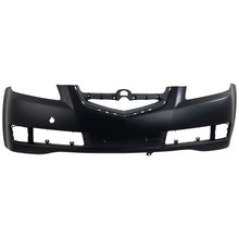 Bumper Cover For 2007-08 Acura TL with Fog Lamp Holes Primed Front 04711SEPA80ZZ