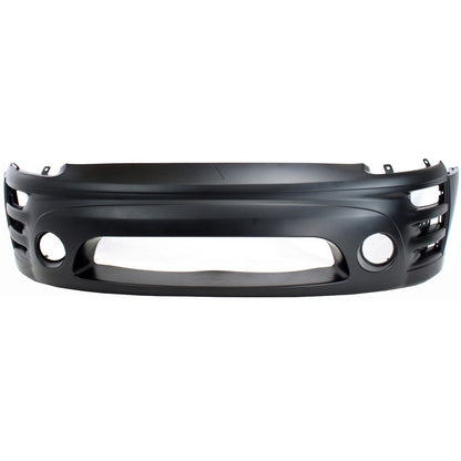 Front Bumper Cover For 2002-2005 Mitsubishi Eclipse with Fog Lamp Holes 6400B280