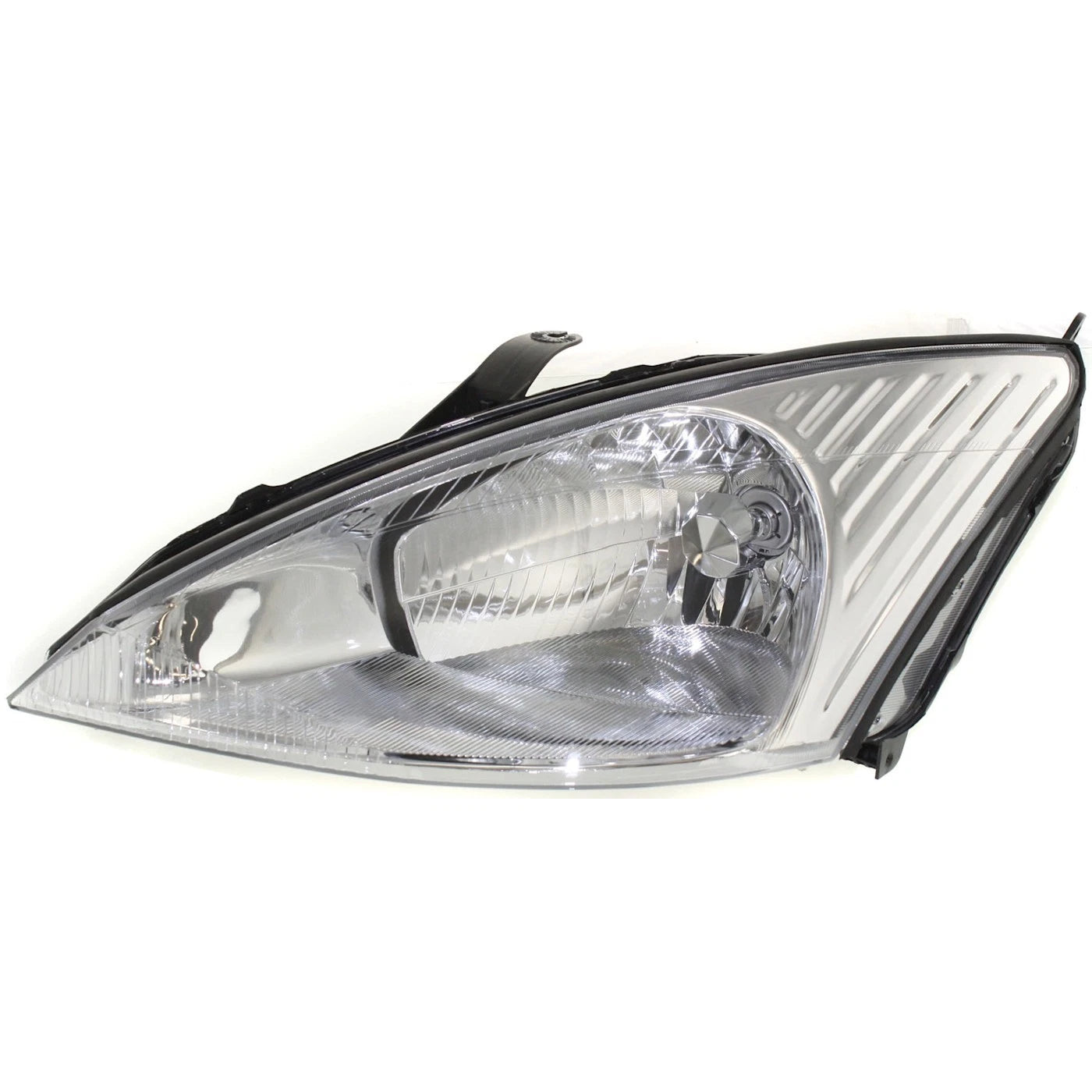 Driver and Passenger Side Headlights For Ford Focus 2000-2002 Halogen w/ Bulb/s