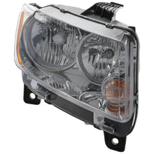 Passenger Side Headlight For Jeep Grand Cherokee 2011-2013 Halogen with Bulb(s)
