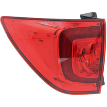 Tail Light For 16 Honda Pilot Driver Side Outer Body Mounted